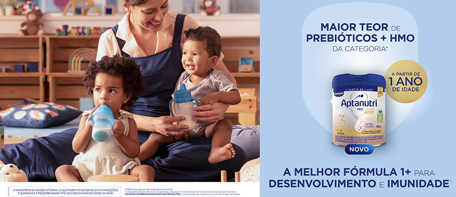 Imagem destaque: Danone apresenta nova fórmula infantil premium