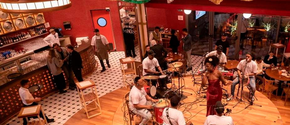Imagem destaque: Bar Brahma abre nova unidade dedicada ao samba em São Paulo