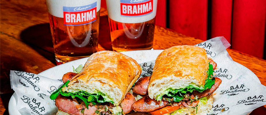 Imagem destaque: Bar Brahma e Perdigão lançam Choripán assinado pelo chef Israel Cunha