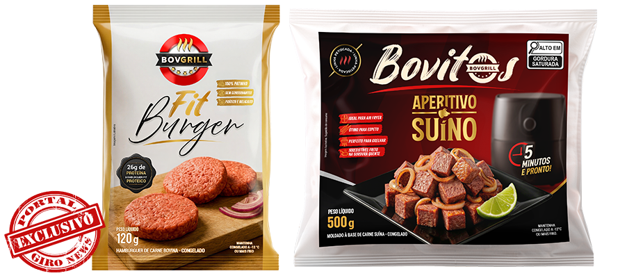 Imagem destaque: Bovgrill aposta em “proteína limpa” e amplia portfólio com Fit Burger e aperitivos