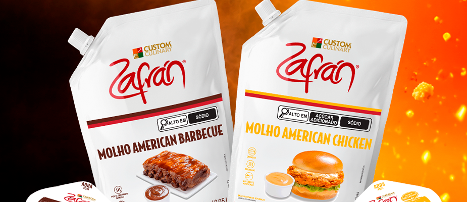Imagem destaque: Custom Culinary amplia portfólio de food service com lançamento de dois molhos