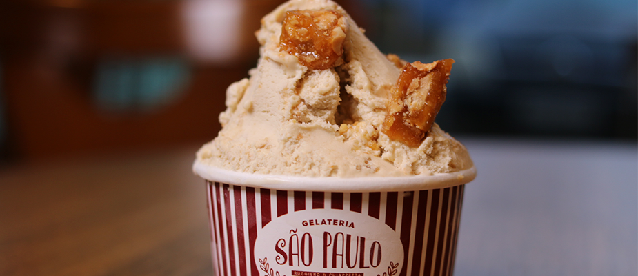 Imagem destaque: Após sucesso, gelato de Pé de Moleque vira sabor fixo na Gelateria São Paulo