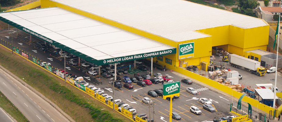 Imagem destaque: Giga Atacado chega a 14 unidades no estado de São Paulo