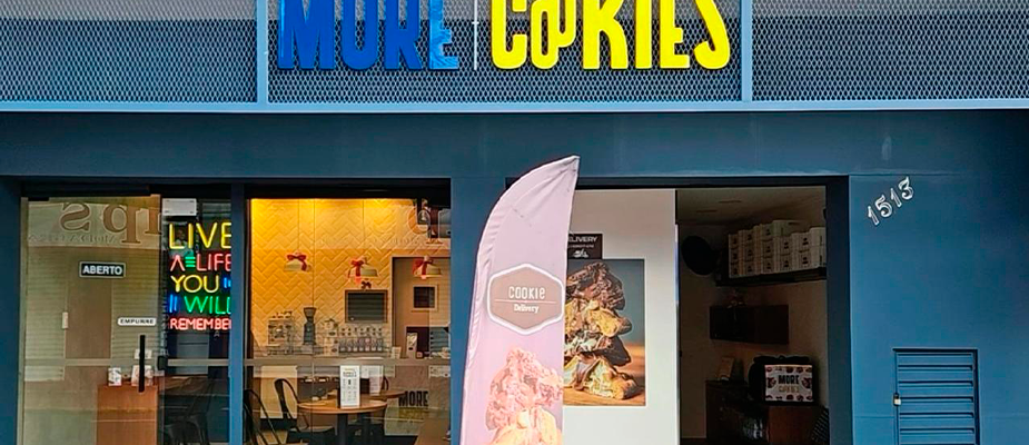 Imagem destaque: More Cookies inaugura unidade em Pederneiras, no interior de São Paulo