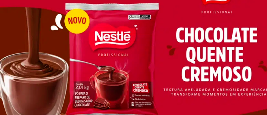 Imagem destaque: Nestlé Professional lança Chocolate Quente Cremoso para o food service