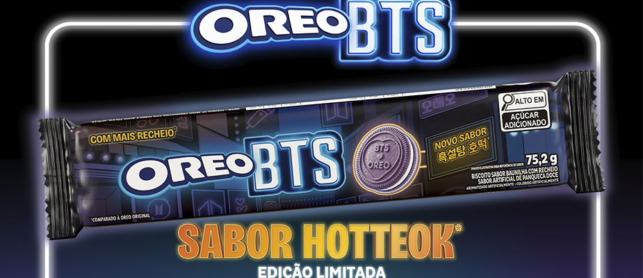 Imagem destaque: Oreo lança edição limitada com BTS e sabor inspirado no Hotteok