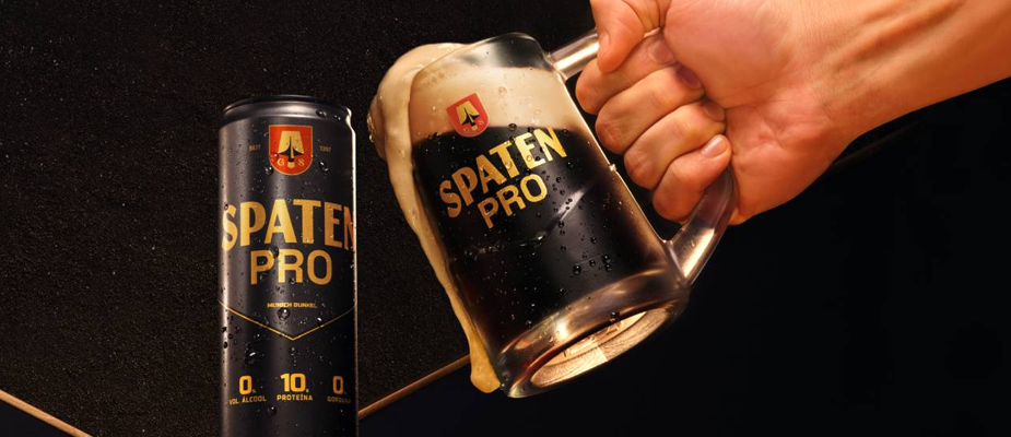 Imagem destaque: Spaten lançará cerveja sem álcool com proteína