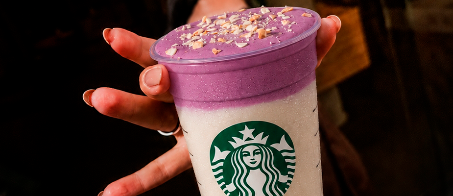 Imagem destaque: Starbucks Brasil lança bebidas com ube em edição limitada