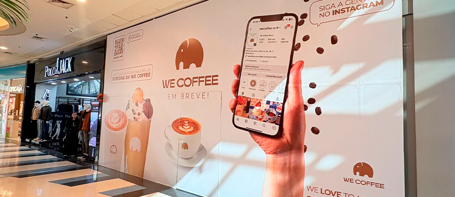 Imagem destaque: We Coffee abre unidade no Shopping Campo Limpo, em São Paulo