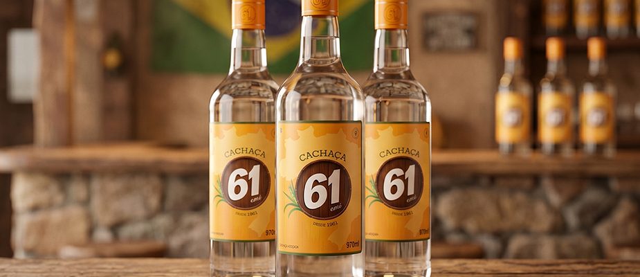 Imagem destaque: Cachaça 61 renova identidade visual e reforça presença no varejo