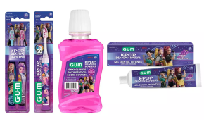 Imagem: GUM lança linha Guerreiras do K-pop para higiene bucal infantil