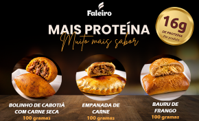Imagem: Faleiro amplia seu portfólio de congelados para o Food Service com a Linha Proteica