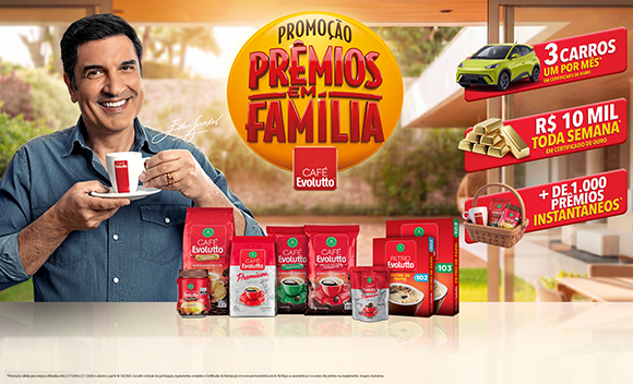 Imagem: Café Evolutto lança nova edição da promoção que registrou mais de 110 mil produtos cadastrados