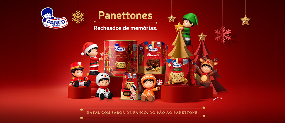 Imagem destaque: Panco inicia temporada de Natal com linha completa de panettones