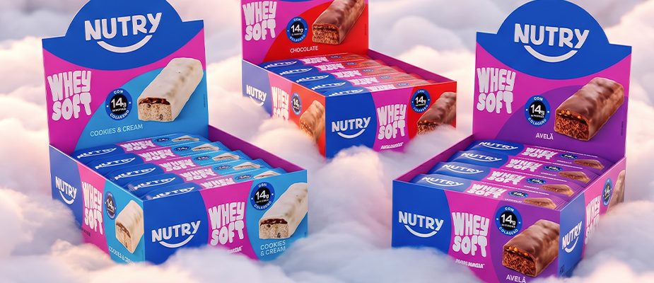 Imagem destaque: Nutry lança Whey Soft e avança no mercado de barras de proteicas