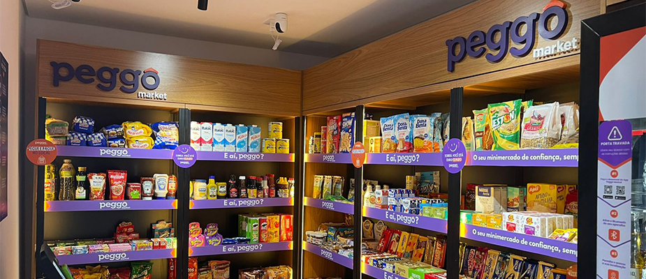 Imagem destaque: Peggô Market lança minimercado de 4 m² para ampliar presença em condomínios
