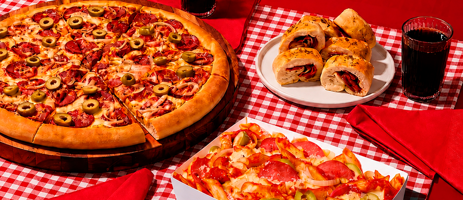 Imagem destaque: Pizza de Calabresa ganha destaque no cardápio da Pizza Hut