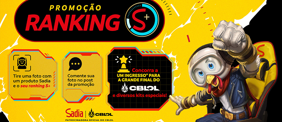 Imagem destaque: Sadia reforça atuação em e-sports com nova campanha para o CBLOL