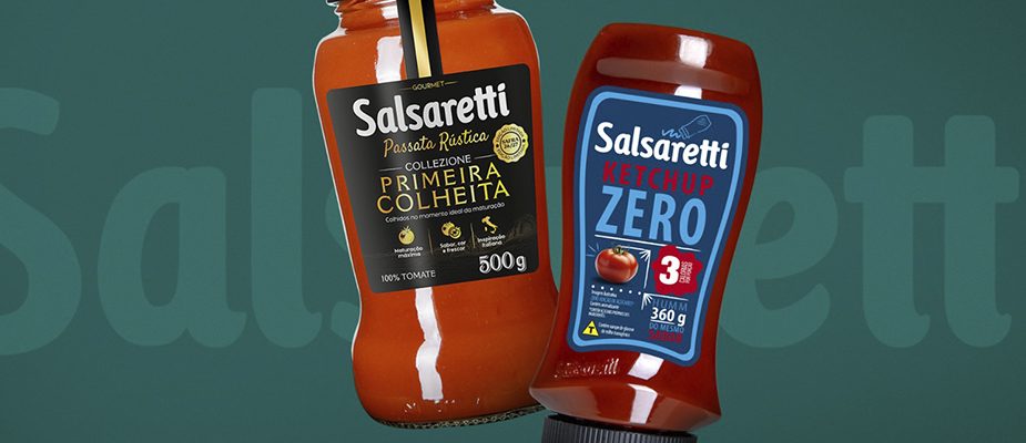 Imagem destaque: Salsaretti reforça portfólio de molhos com Ketchup Zero e Passata Rústica