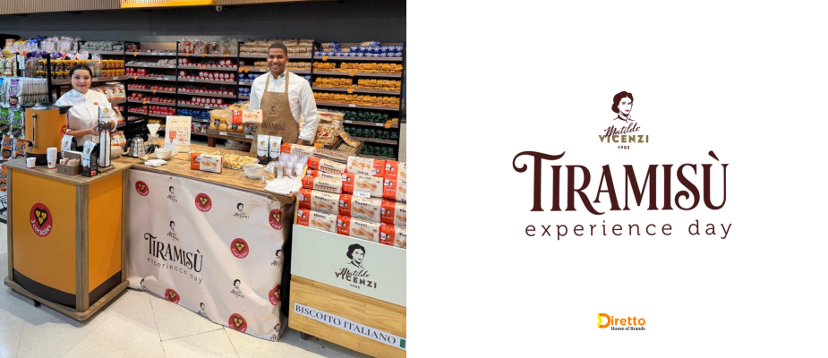 Imagem destaque: Tiramisù Experience Day: como a Diretto está construindo a categoria de doces italianos no Brasil