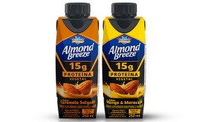 Imagem: Almond Breeze lança bebida vegetal com 15g de proteína