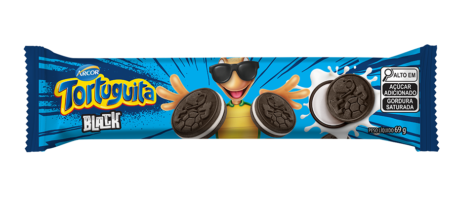 Imagem destaque: Arcor incrementa marca Tortuguita com novo biscoito recheado