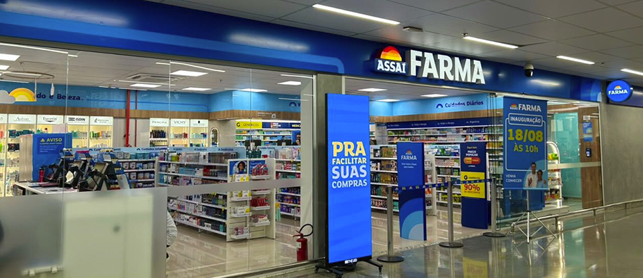 Imagem destaque: Assaí Farma inaugura quarta unidade em São Paulo