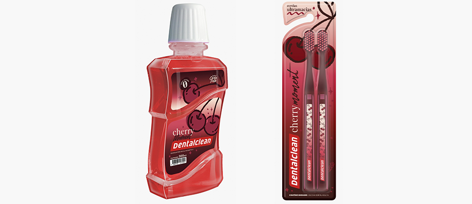 Imagem destaque: Dentalclean aposta em linha inspirada na tendência Cherrycore