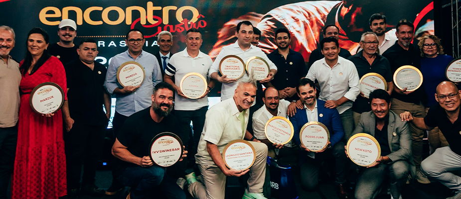 Imagem destaque: Prêmio BRBCard de Gastronomia premia os melhores restaurantes de Brasília (DF)