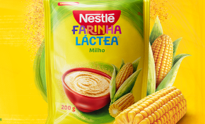 Imagem: Nestlé apresenta Farinha Láctea sabor milho em edição limitada