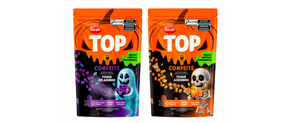 Imagem destaque: Harald lança Confeités TOP Halloween em edição limitada