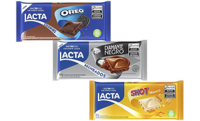 Imagem: Lacta reforça portfólio de barras de chocolate com três novas versões