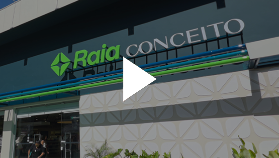 Imagem: Playground de beleza: O novo conceito de farmácia da Raia