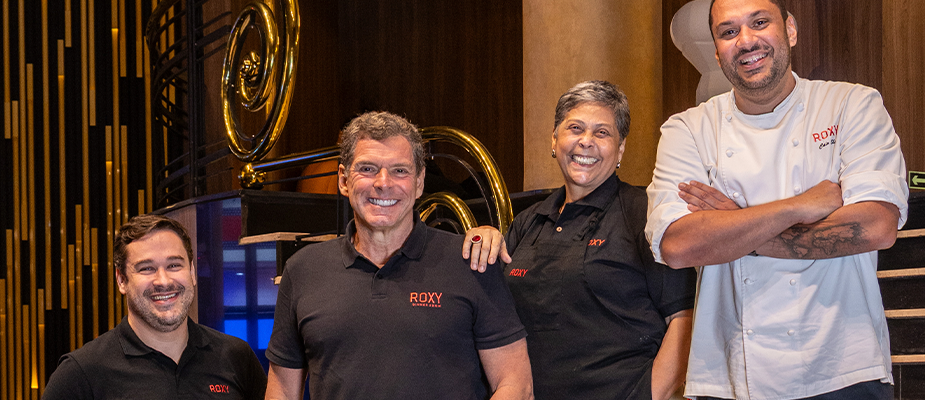 Imagem destaque: Roxy amplia programação com aposta na gastronomia brasileira