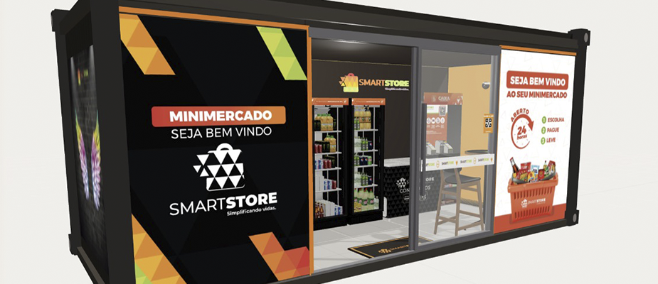 Imagem destaque: SmartStore lança simulador 3D para acelerar implantação de lojas autônomas