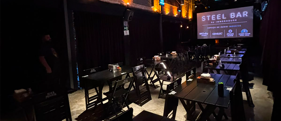 Imagem destaque: Steel Bar reinaugura em Moema (SP) com nova experiência de música e tecnologia