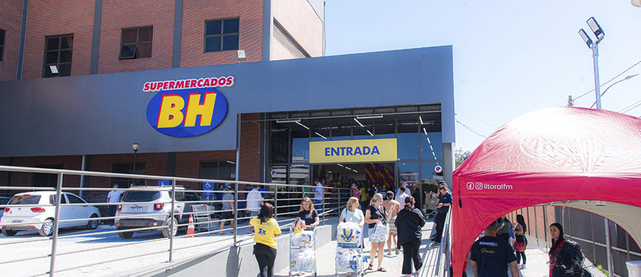 Imagem destaque: Supermercados BH chega a 10 lojas em Vitória e avança no Espírito Santo