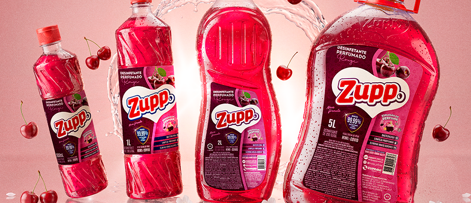 Imagem destaque: Zuppani amplia portfólio com desinfetantes perfumados