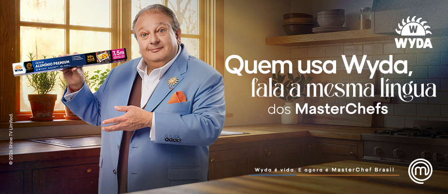 Imagem destaque: Wyda Embalagens lança linha de produtos em parceria com o MasterChef Brasil