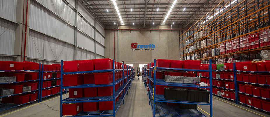 Imagem destaque: Growth Supplements inaugura centro de distribuição em Extrema (MG)