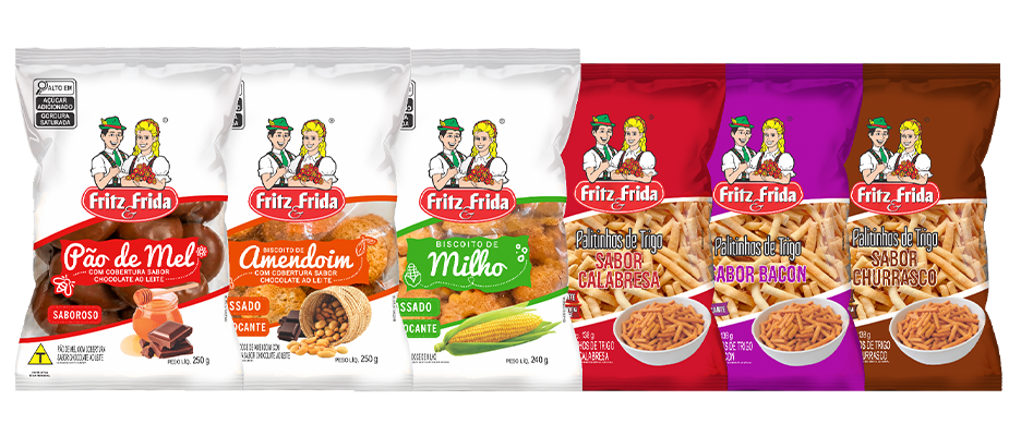 Imagem destaque: Fritz&Frida amplia portfólio com seis lançamentos em snacks e biscoitos