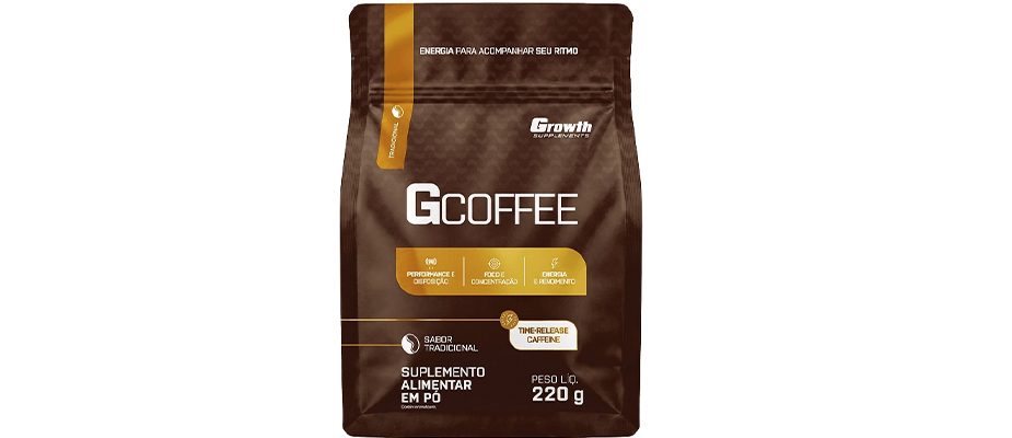 Imagem destaque: Growth reformula o GCoffee e lança café funcional em embalagem pouch