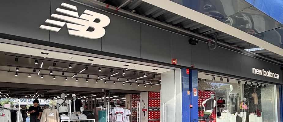 Imagem destaque: New Balance anuncia maior loja brasileira no Outlet Premium São Paulo