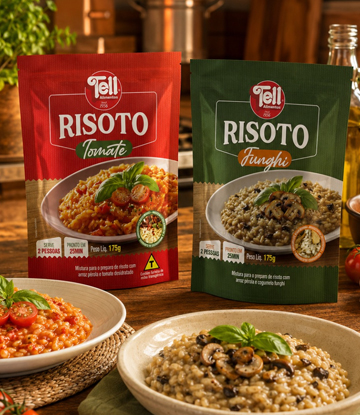 Imagem: Tell Alimentos entra no mercado de risotos
