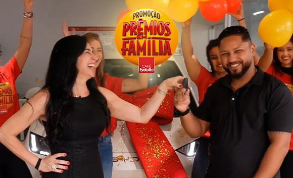 Imagem: Promoção Prêmios em Família Café Evolutto cresce 70% no número de participantes na comparação com 2025 e entrega primeiro carro