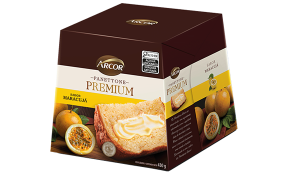 Imagem: Arcor lança panettone sabor Maracujá para o Natal