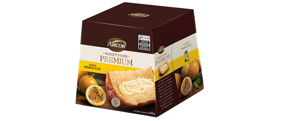 Imagem destaque: Arcor lança panettone sabor Maracujá para o Natal