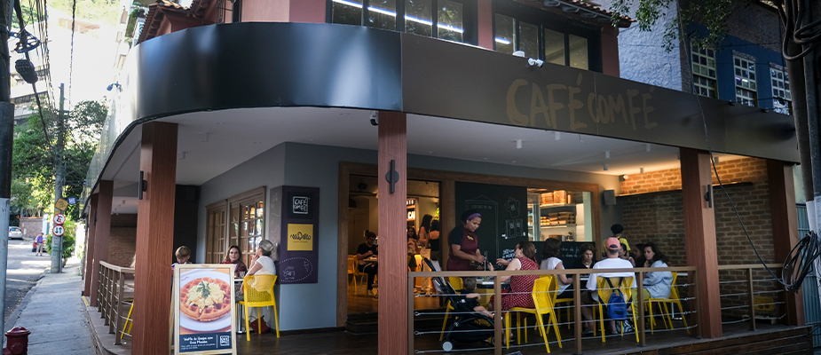 Imagem destaque: Café com Fé e Momo Gelato inauguram unidade na Lagoa (RJ)