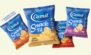 Imagem: Camil amplia presença em snacks com linha de salgadinhos Fit
