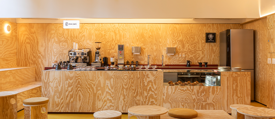 Imagem destaque: Cria Café assume cafeteria da CASACOR Minas pelo segundo ano